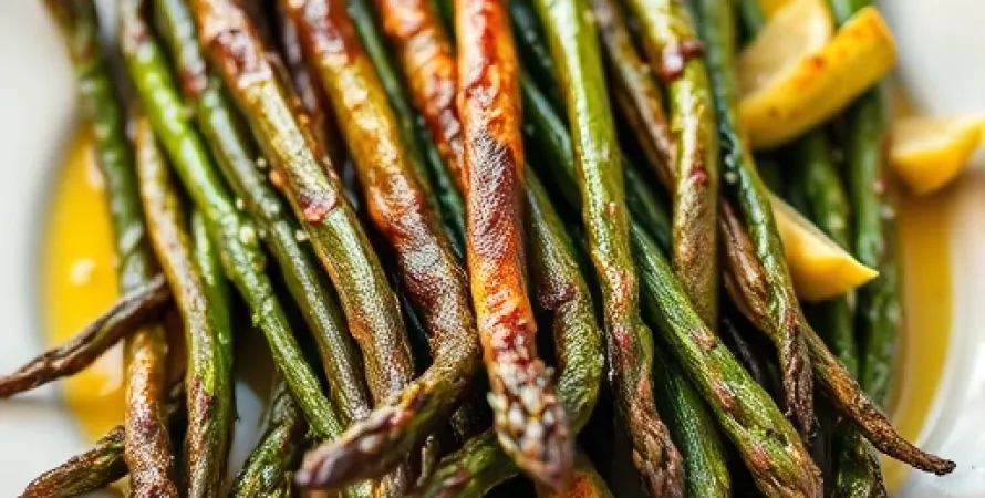 Asperges au barbecue