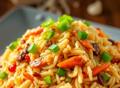 Riz Frit au Garlic