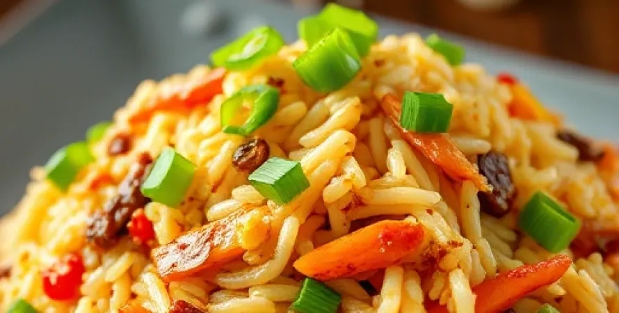 Riz Frit au Garlic