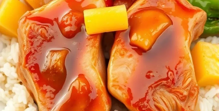 Côtes de porc sauce aigre-douce