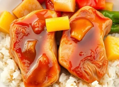 Côtes de porc sauce aigre-douce