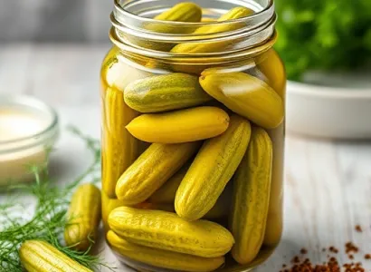 Cornichons au aneth