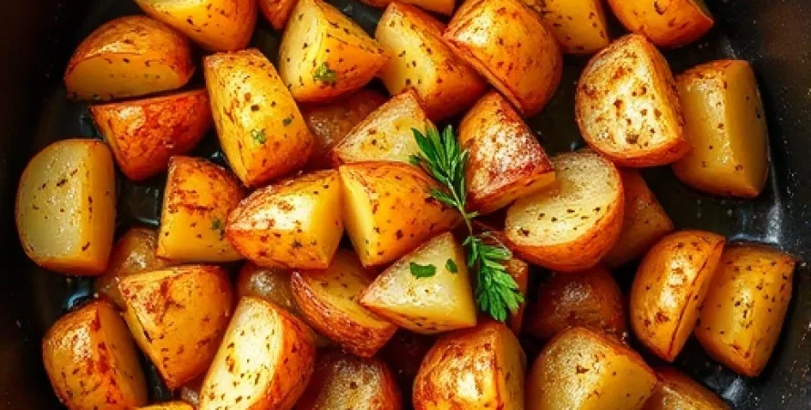 Pommes de terre frites au poêle