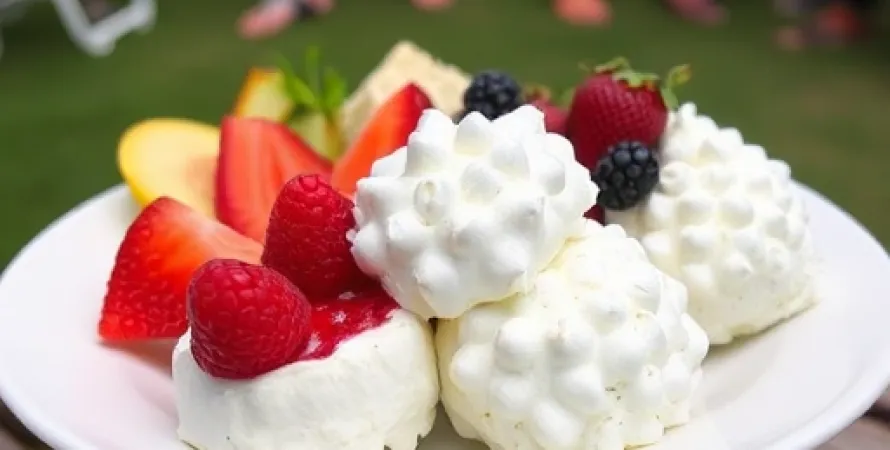 Dip aux fruits et au citron