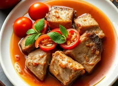 Pork cantonais aux tomates