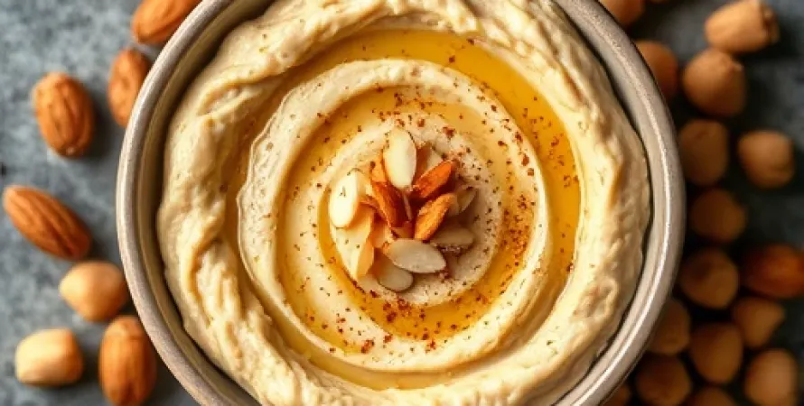 Hummus d'amandes