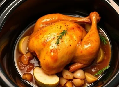 Dinde aux épices au cuiseur lent