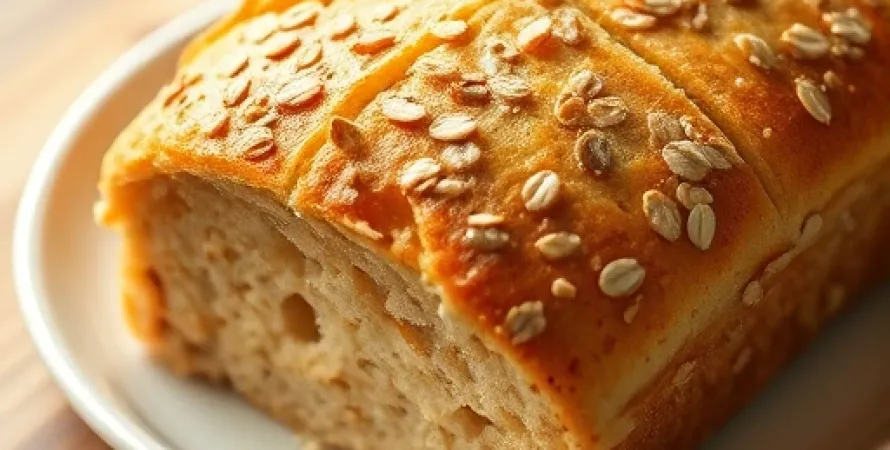 Pain au miel et à l'avoine