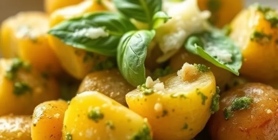 Pommes de terre au pesto
