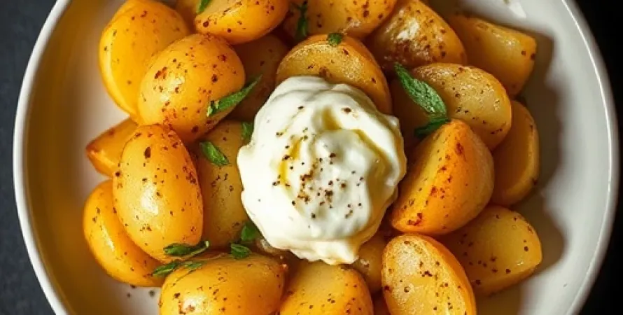 Pommes de terre à la boursin