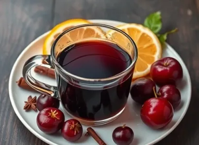 Thé aux cerises