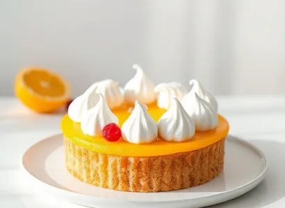 Tarte au citron et meringue