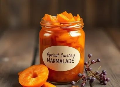 Marmelade d'abricot, carotte et baie de goji