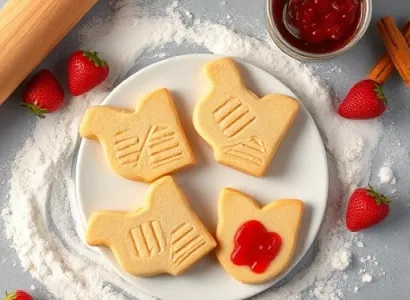 Biscuits de chat plats