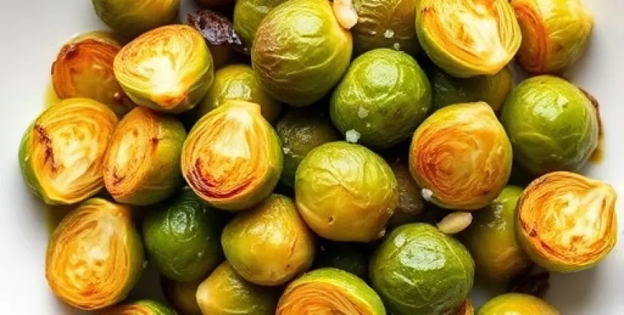 Choux de Bruxelles rôti au ail