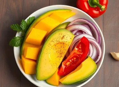 Salsa de Mango et Avocat