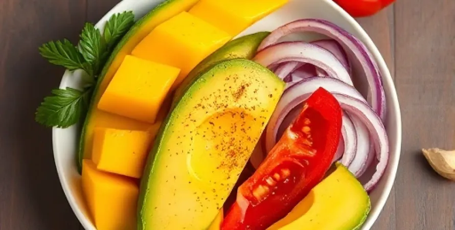 Salsa de Mango et Avocat