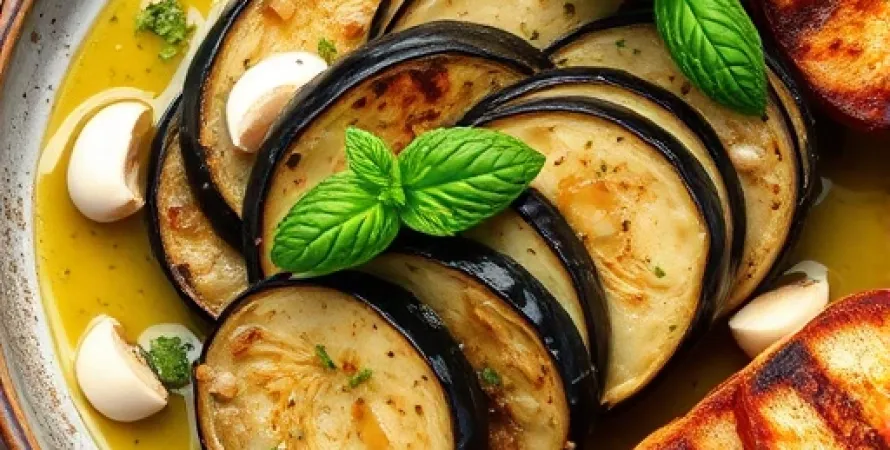 Aubergine marinée à l'italienne