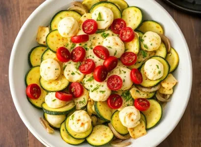 Gratin de courgette au saucisson italien