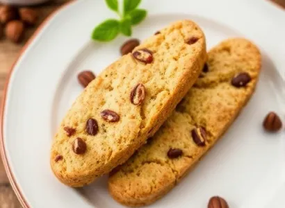 Biscotti aux canneberges et pistaches