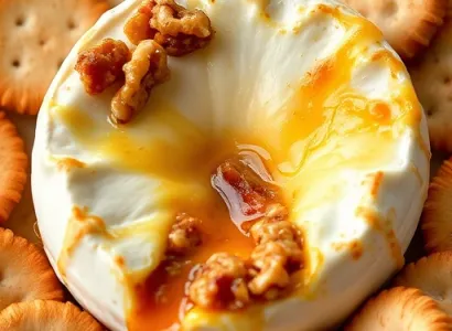 Brie au noix et brandy
