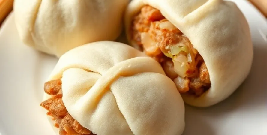 Buns de viande Shanghai
