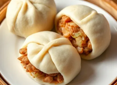 Buns de viande Shanghai