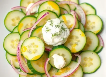 Salade de concombre