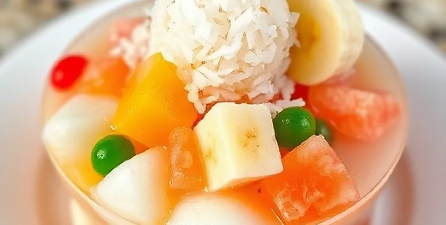Dessert hawaïen-philippin