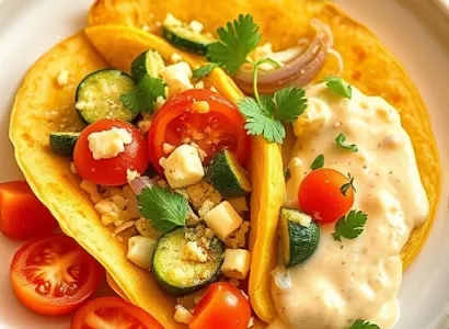 Tortillas de courge d'été