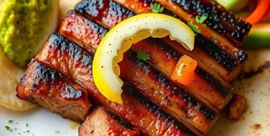 Steak Fajitas Marinées