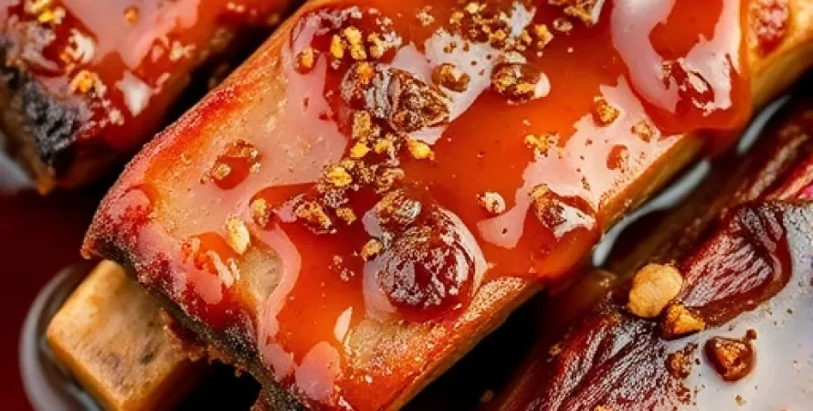Côtes de porc au miel