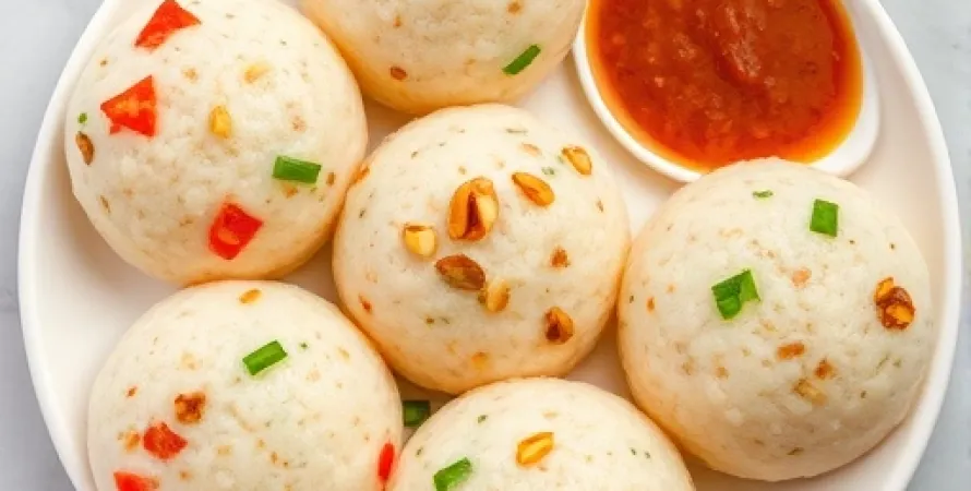 Idlis aux légumes