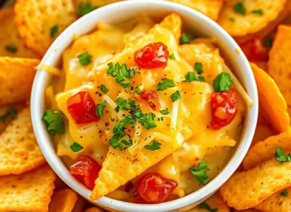 Gratin de fromage et épices