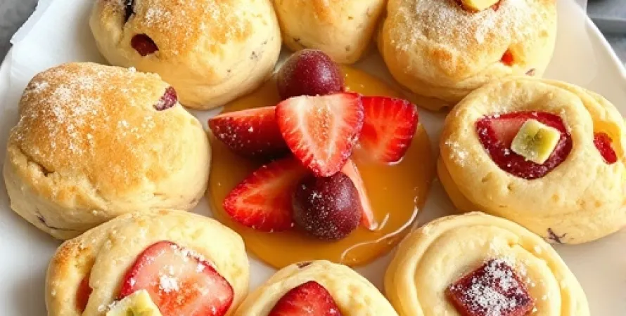 Scones aux fruits secs