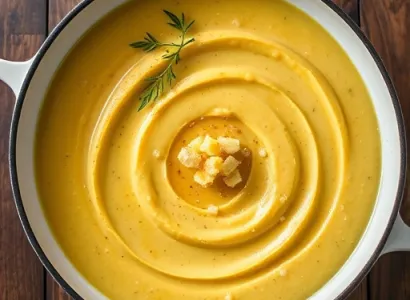 Crème de courgettes