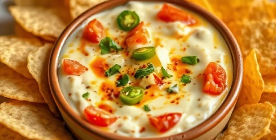 Dip de fromage avec tequila