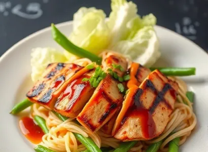 Poulet grillé au hoisin