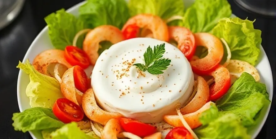 Salade de concombre à la crème