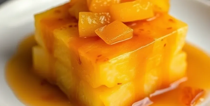 Ananas caramélisé
