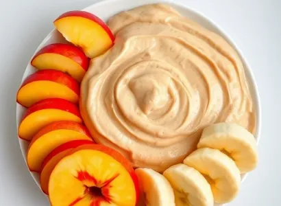 Dip crémeux au beurre de cacahuète