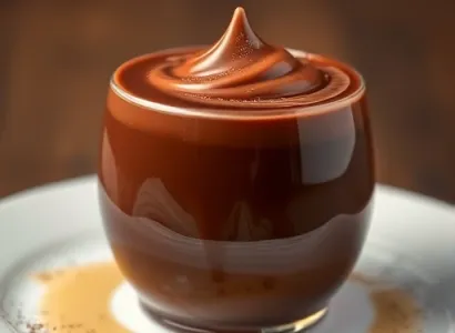 Glace au chocolat sans cuisson