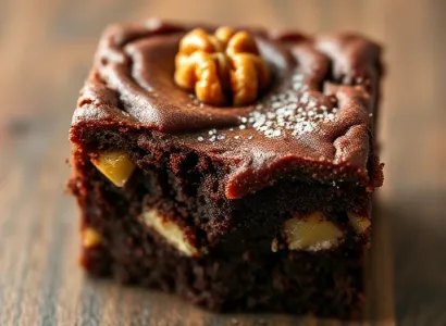 Brownie aux noix et chocolat