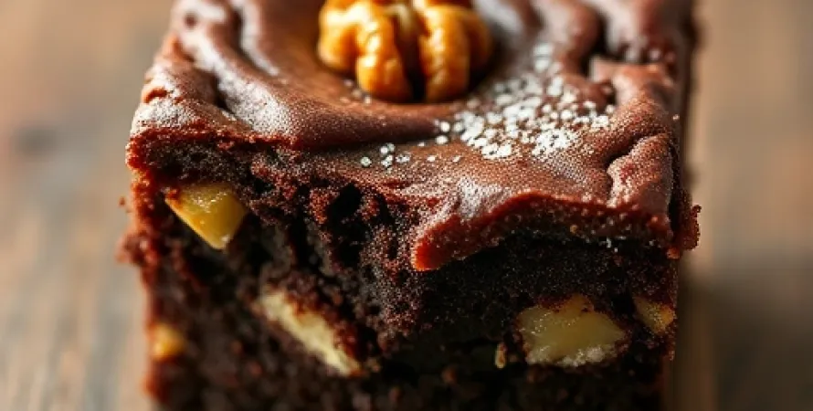 Brownie aux noix et chocolat