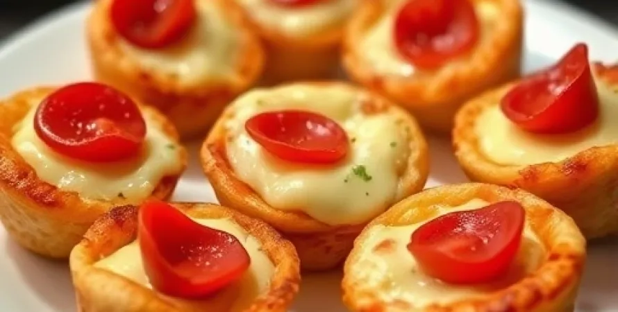 Bouchées au fromage et pepperoni