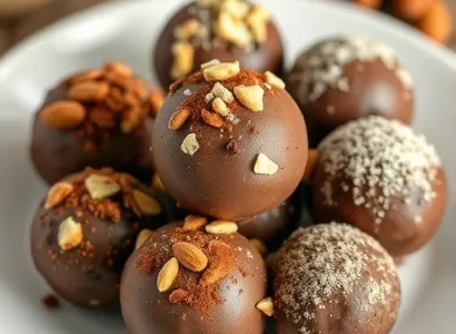 Boules de café au chocolat