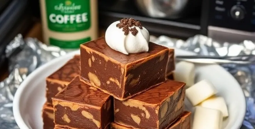 Fudge au café et Irish Cream
