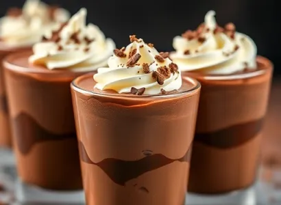 Mousse au Chocolat au Rhum