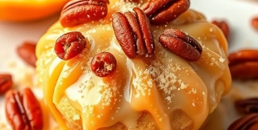 Delights à l'orange et pecan