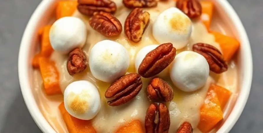 Patates douces au pecan